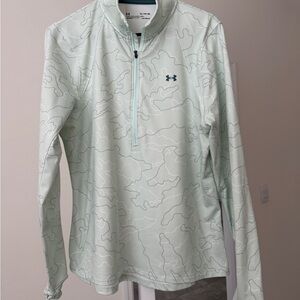 Under Armour Mint Green Patterned Pullover
